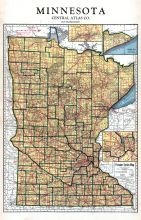 Minnesota State Map, Dodge County 1937